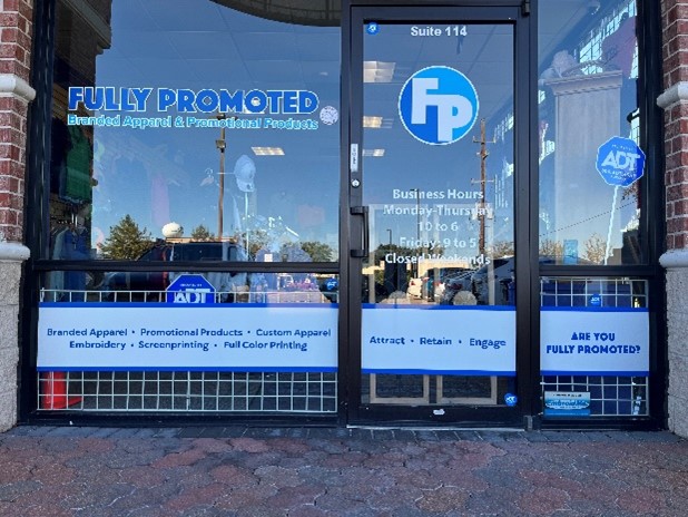 Attractive window graphics in Houston, TX by Vital Sign Solutions