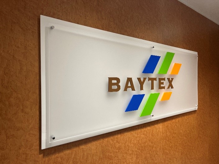 Custom acrylic sign board made by Vital Sign Solutions