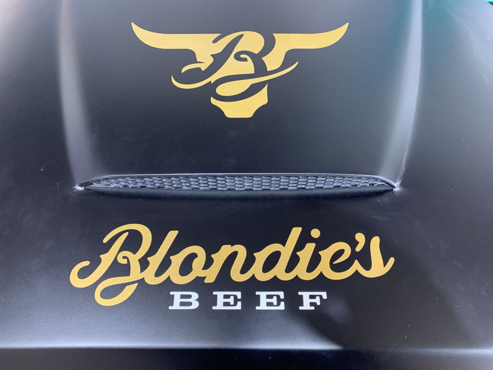 Blondie's custom vinyl graphics in Houston, Tx